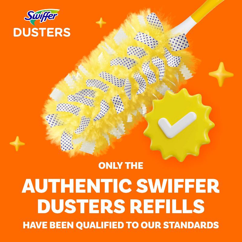 slide 12 of 16, Swiffer Lavender Dusters Multi-Surface Heavy Duty Refills - 11ct, 11 ct