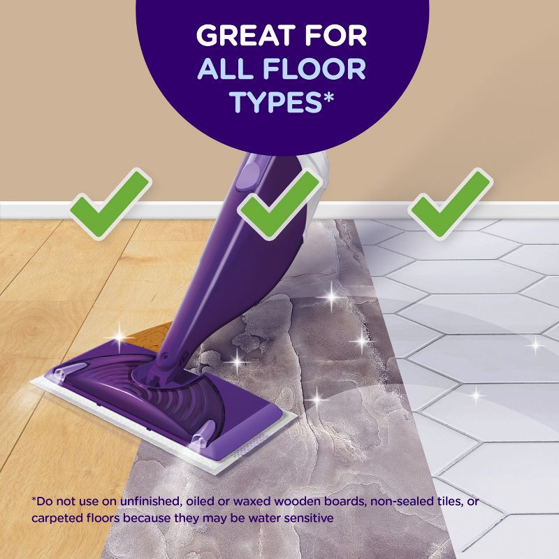 slide 3 of 9, Swiffer WetJet Pad & Solution Bundle Pack - 12ct, 12 ct