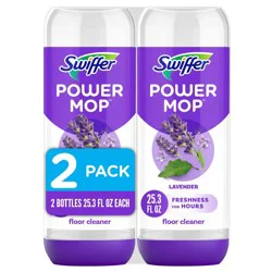 Swiffer Lavender Power Mop Floor Cleaning Solution - 50.6 fl oz/2ct