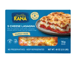 Rana Lasagna, 5 Cheese, Family Size