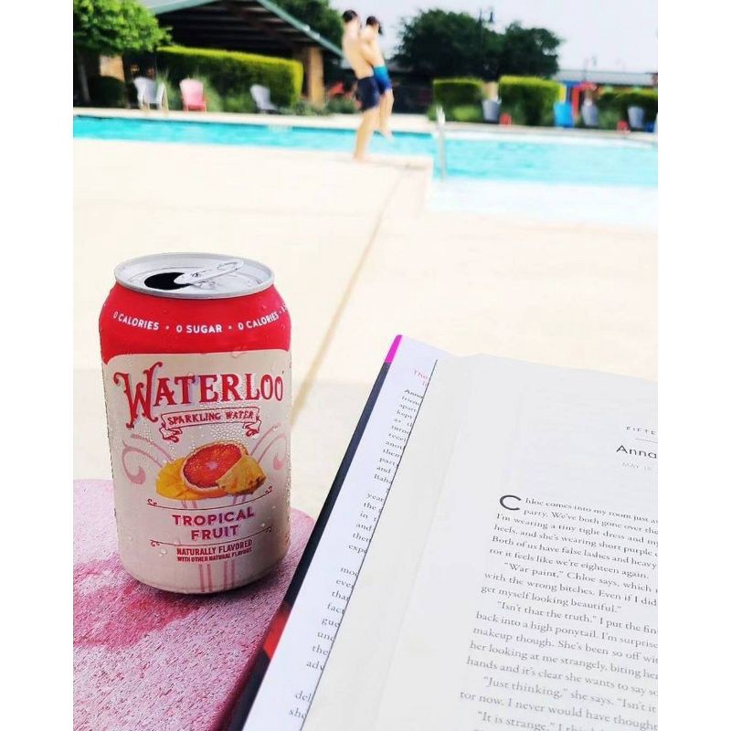 slide 6 of 6, Waterloo Sparkling Water Waterloo Tropical Fruit Sparkling Water - 8pk/12 fl oz Cans, 8 ct; 12 fl oz
