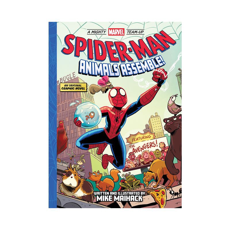 slide 1 of 1, Abrams Spider-Man: Animals Assemble! (a Mighty Marvel Team-Up) - (A Mighty Marvel Team-Up) by Mike Maihack (Hardcover), 1 ct