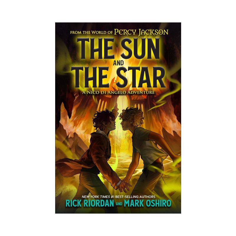 slide 1 of 1, Disney From the World of Percy Jackson: The Sun and the Star - by Rick Riordan & Mark Oshiro (Hardcover), 1 ct