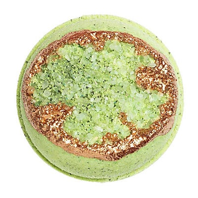 slide 1 of 1, Latika Body Essentials Prehnite Geode Bath Bomb, 7.5 oz