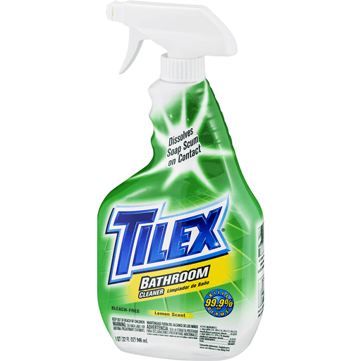 slide 3 of 9, Tilex Lemon Scented Bathroom Cleaner, 32 fl oz