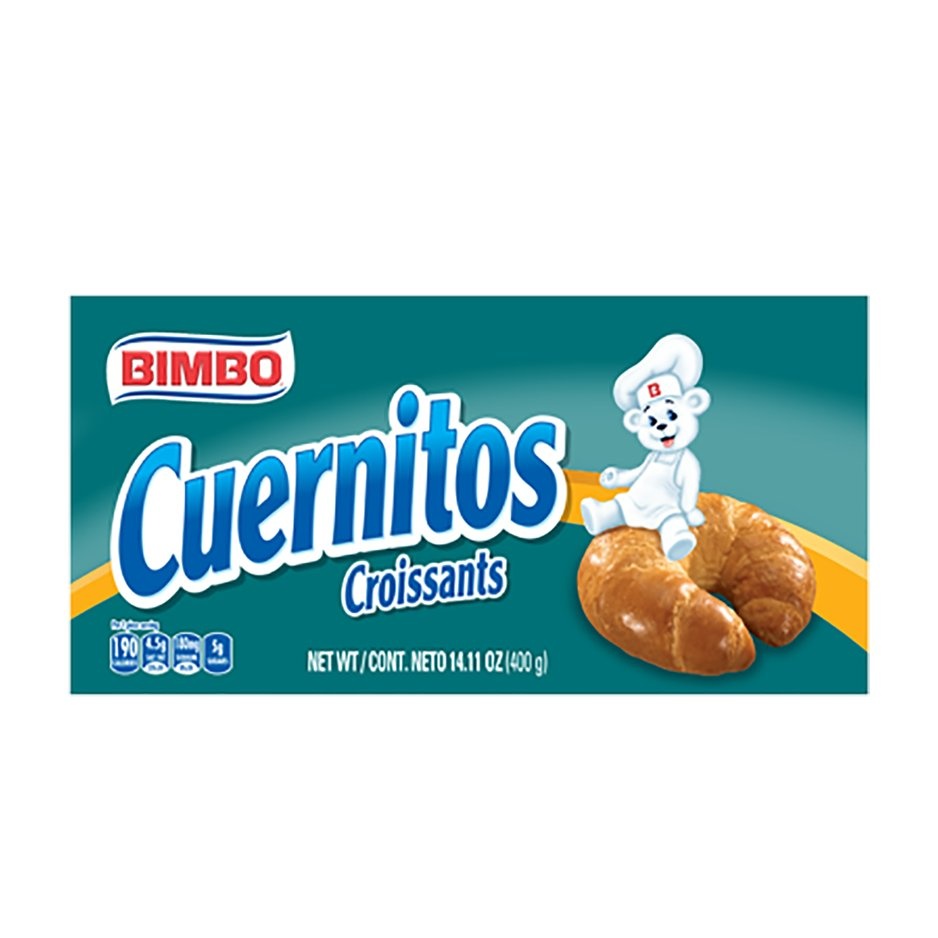slide 1 of 1, Bimbo Panera Cuernitos Croissants, 8 ct