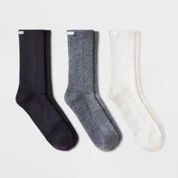 Pair of Thieves Men's Neutral Crew Socks 3pk - Gray 6-12