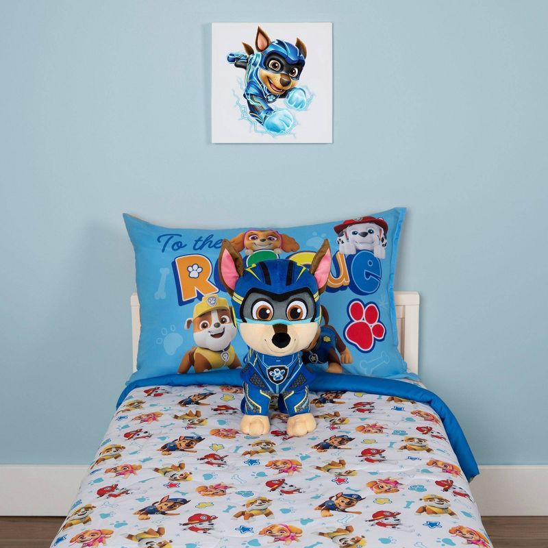slide 8 of 8, PAW Patrol Movie Glow in The Dark Kids' Pillow Buddy Blue, 1 ct