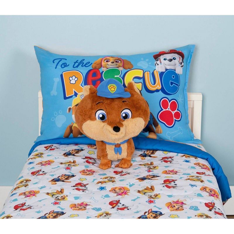 slide 7 of 7, PAW Patrol Movie Junior Patroller NANO Kids' Pillow Buddy Blue, 1 ct