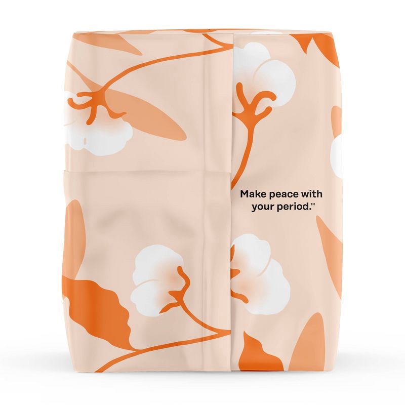 slide 13 of 15, The Honey Pot Company 100% Organic Cotton Comfort Cover Heavy Flow Daytime Pads - 16ct, 16 ct