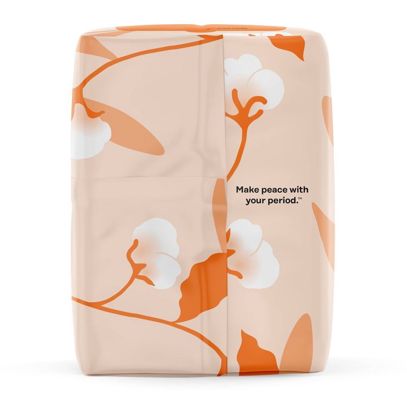 slide 14 of 15, The Honey Pot Company 100% Organic Cotton Comfort Cover Heavy Flow Overnight Pads - 16ct, 16 ct