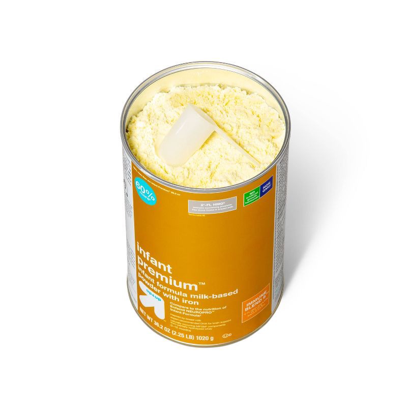 slide 2 of 7, Premium Powder Infant Formula - 36oz - up&up™, 36 oz