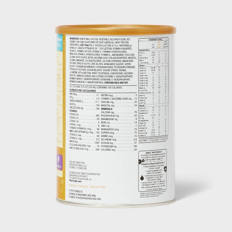 slide 5 of 7, Premium Powder Infant Formula - 36oz - up&up™, 36 oz