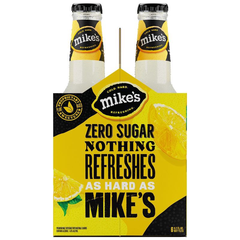 slide 13 of 14, Mike's Hard Lemonade Mike's Hard Zero - 6pk/11.2 fl oz Bottles, 6 ct; 11.2 fl oz