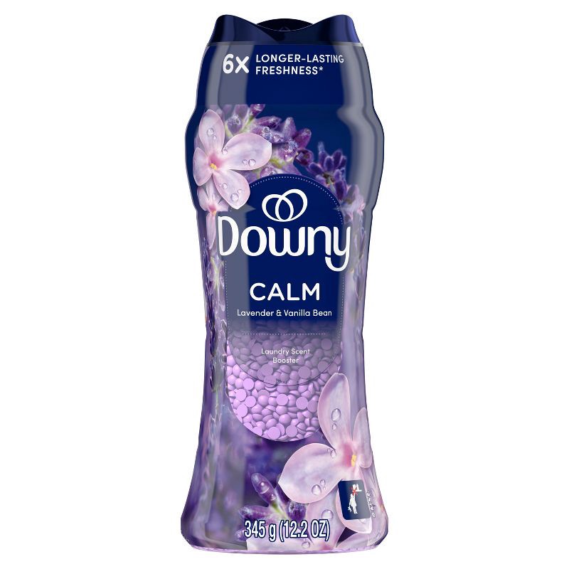 slide 11 of 12, Downy Infusions Calm Lavender & Vanilla Bean Scent In-Wash Booster Beads - 12.2oz, 12.2 oz
