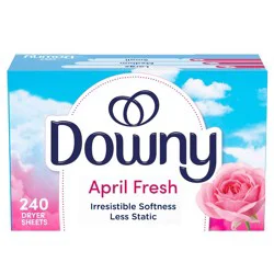 Downy April Fresh Fabric Softener Dryer Sheets - 240ct