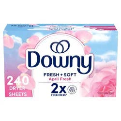 Downy April Fresh Fabric Softener Dryer Sheets - 240ct