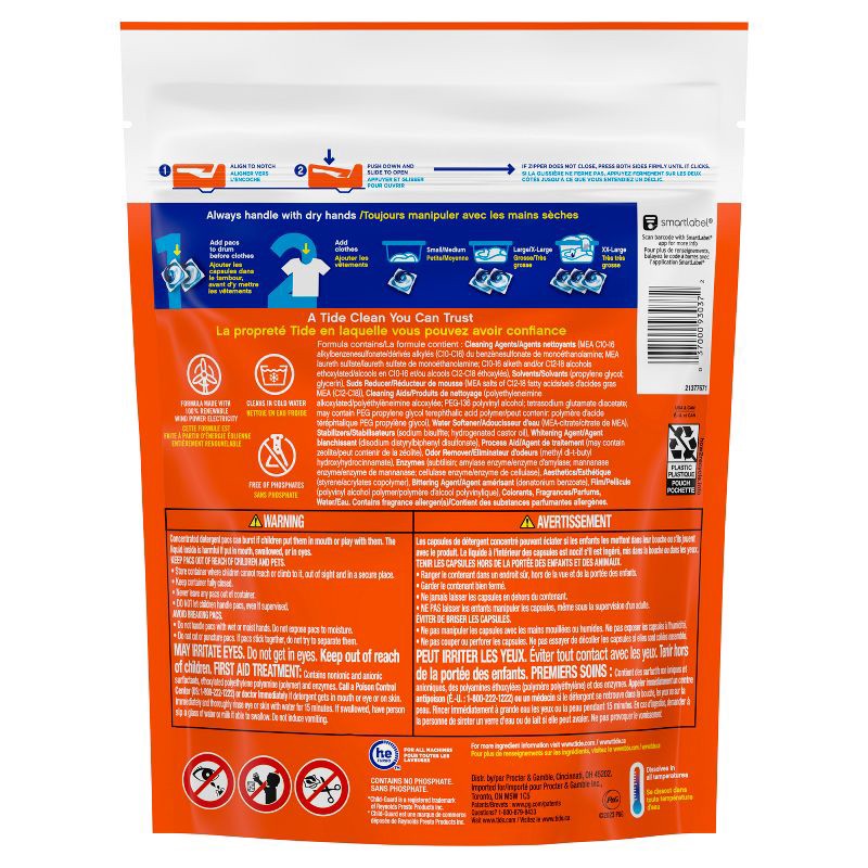 slide 13 of 13, Tide Original Laundry Detergent Pods 31 Pacs - 23oz, 23 oz