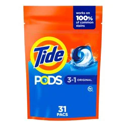 Tide Original Laundry Detergent Pods 31 Pacs - 23oz