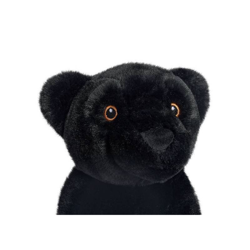 FAO Schwarz 10" Planet Love Recycled Bottle Black Panther Toy Plush 1 ...