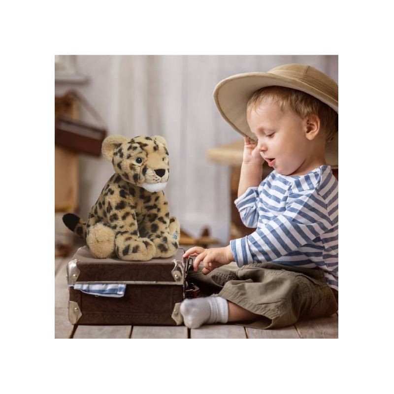 FAO Schwarz 10" Planet Love Recycled Bottle Amur Leopard Toy Plush 1 ct ...