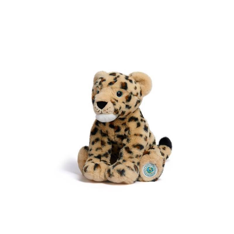 slide 4 of 8, FAO Schwarz 10" Planet Love Recycled Bottle Amur Leopard Toy Plush, 1 ct