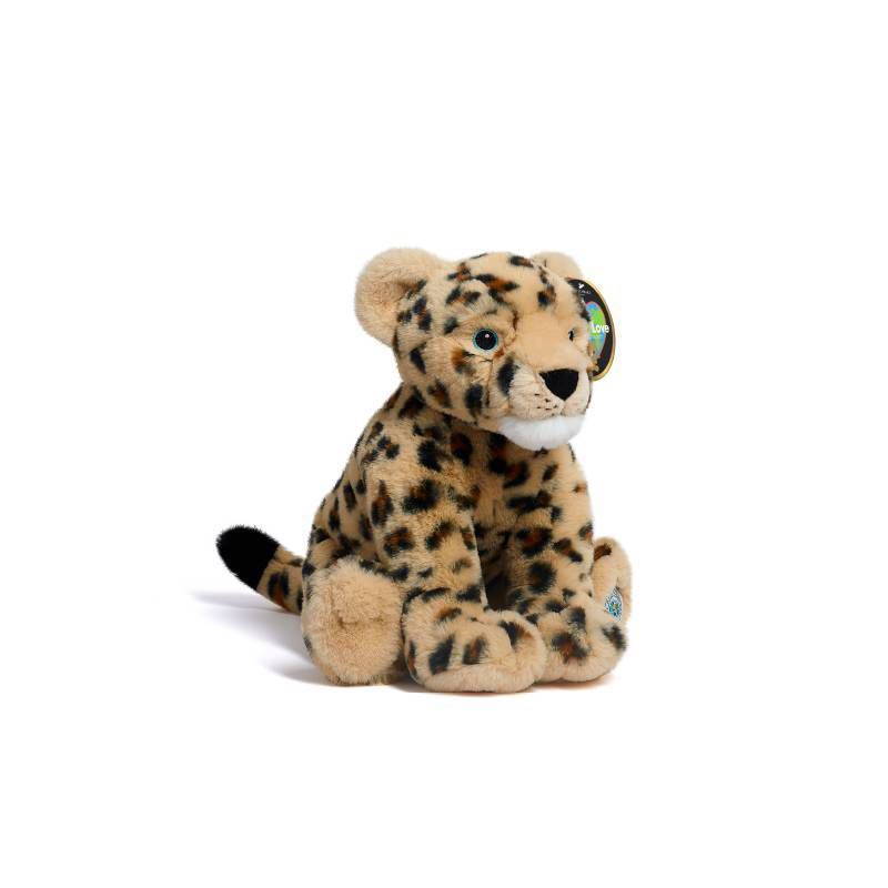 slide 1 of 8, FAO Schwarz 10" Planet Love Recycled Bottle Amur Leopard Toy Plush, 1 ct