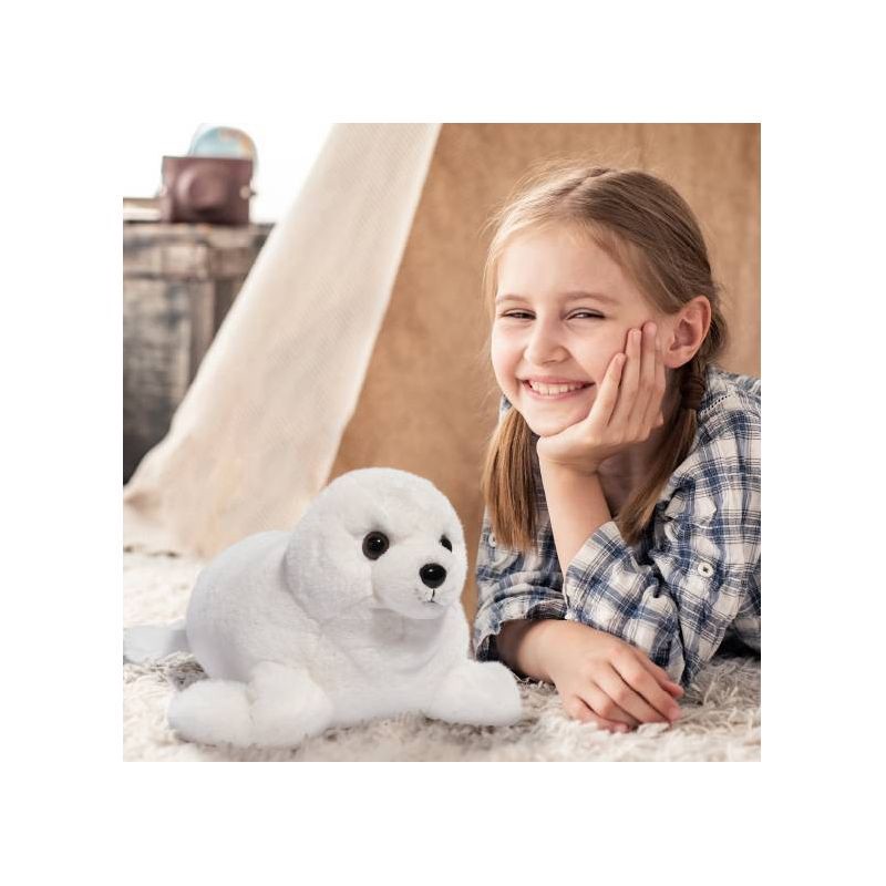 slide 1 of 1, FAO Schwarz 15" Adopt A Wild Pal Artic Seal Toy Plush, 1 ct