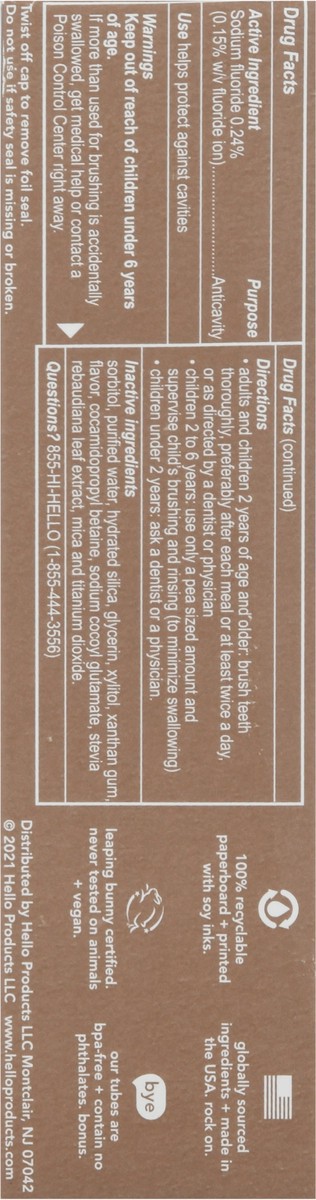 slide 3 of 9, Hello Kids Dragon Dazzle Fluoride Toothpaste Blue Raspberry, 4.2 oz