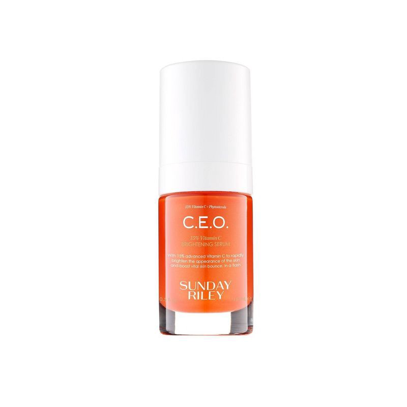 slide 1 of 1, Sunday Riley C.E.O. 15% Vitamin C Brightening Serum - 0.5 fl oz - Ulta Beauty, 0.5 fl oz