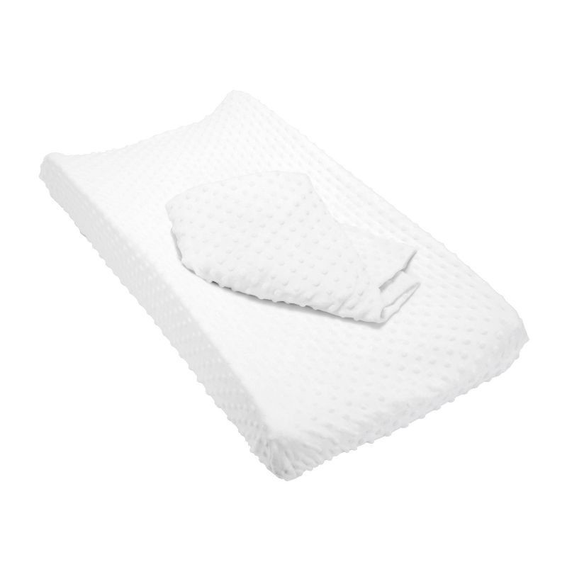 slide 1 of 6, Munchkin Soft Diaper Changing Pad Covers - Warm White - 2pk, 2 ct
