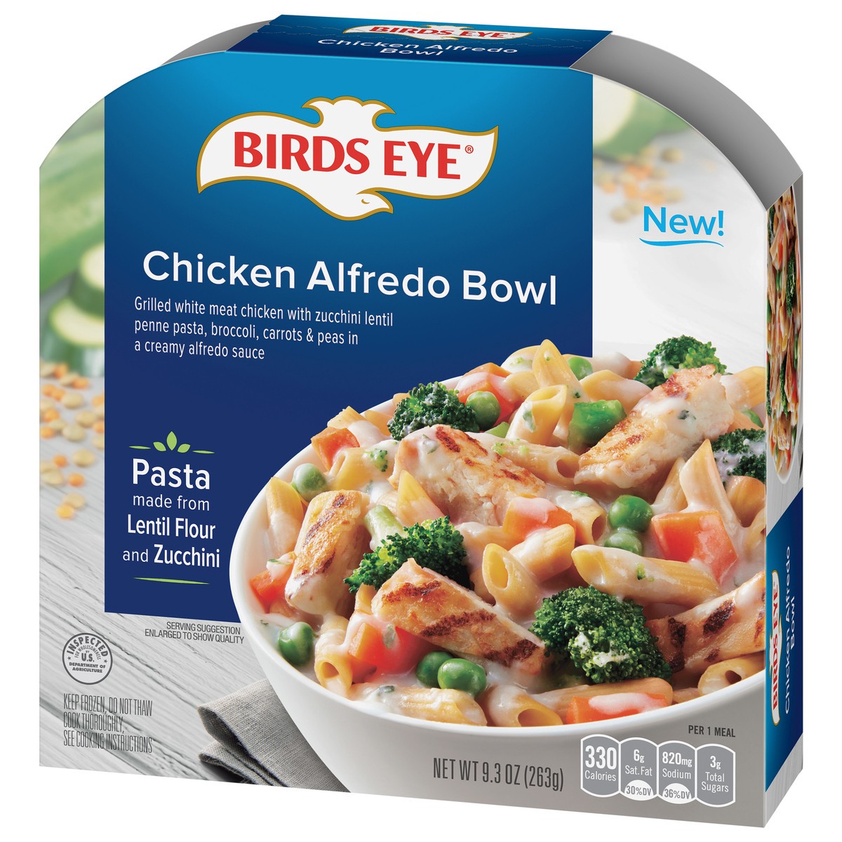 slide 8 of 11, Birds Eye Chicken Alfredo Bowl 9.3 oz, 9.3 oz