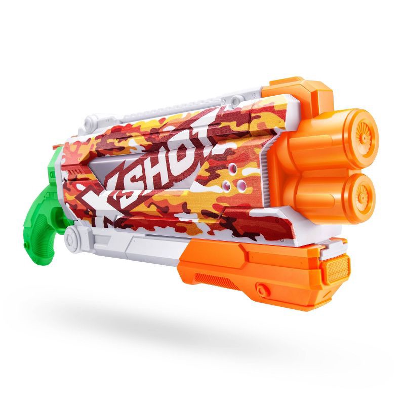 slide 1 of 1, X-Shot Water Fast-Fill Skins Pump Action Water Blaster Toy - Sun Camo by ZURU, 1 ct