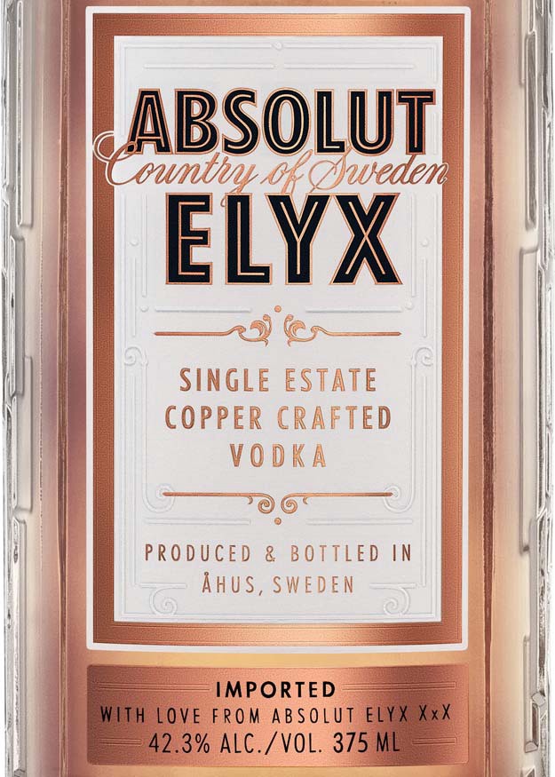 slide 6 of 7, Absolut Elyx Handcrafted Vodka, 375 mL Bottle, 42.3% ABV, 375 ml