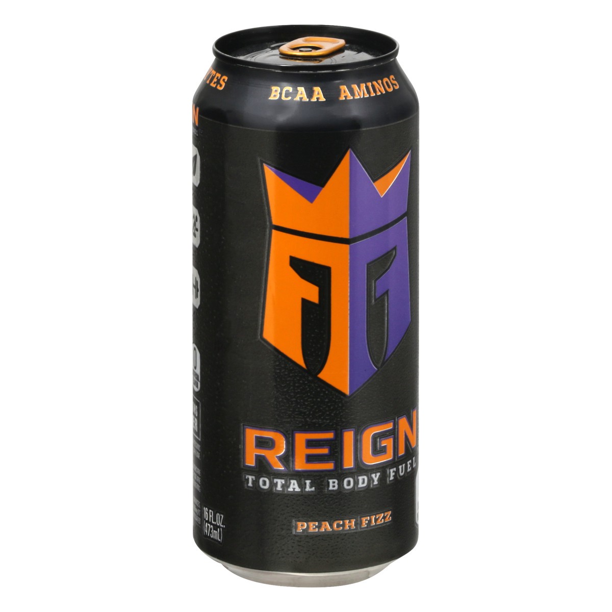 slide 3 of 9, Reign Total Body Fuel Peach Fizz Energy Drink 16 oz, 16 oz