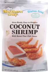 Northern Chef Gluten Free Coconut Shrimp 9 oz