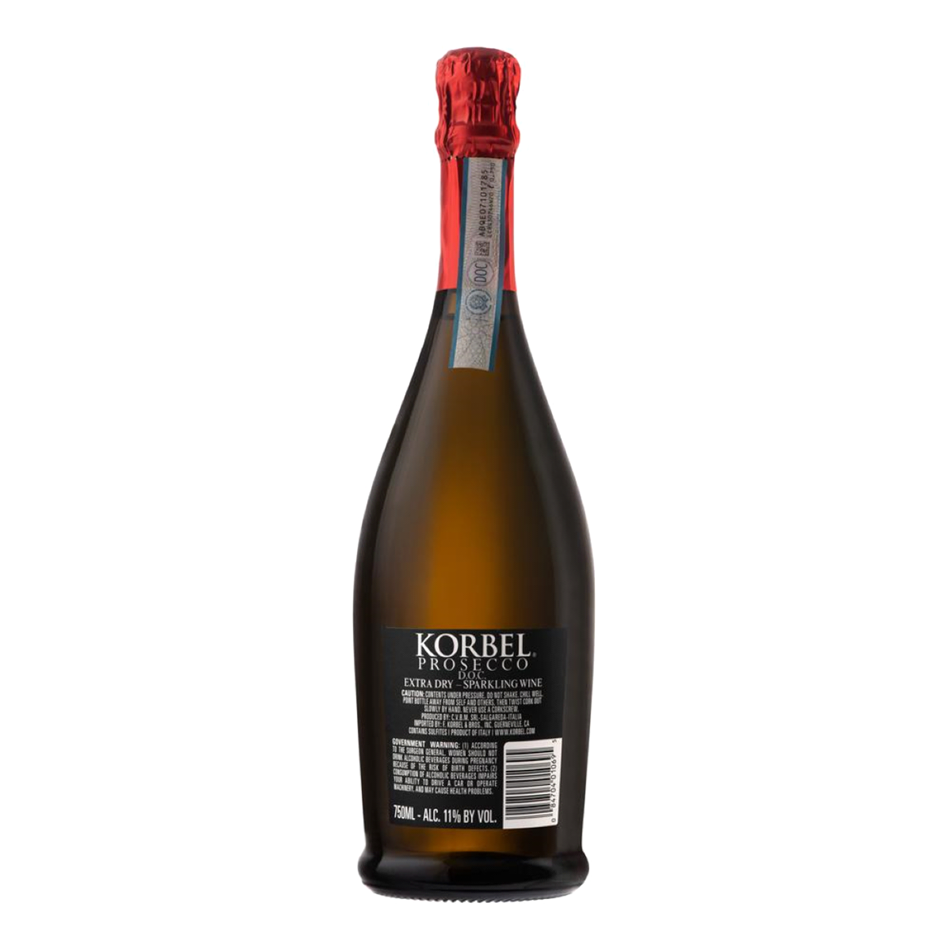 slide 6 of 13, Korbel Prosecco Doc Extra Dry Sparkling Wine 750 ml, 750 ml