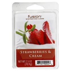 SCENTSATIONALS Fusion Strawberries & Cream Scented Wax Cubes