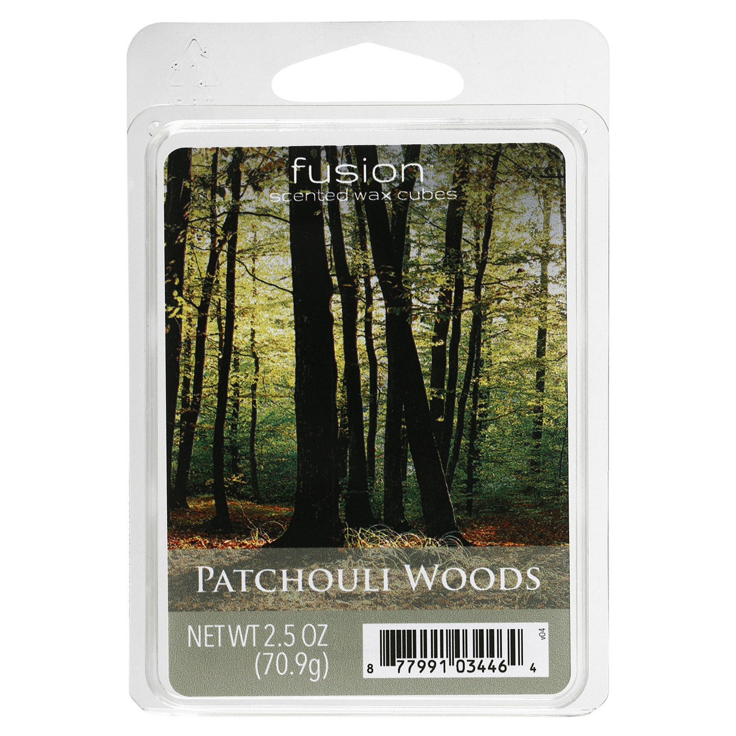 slide 1 of 1, Fusion Patchouli Woods Scented Wax Cubes, 2.5 oz