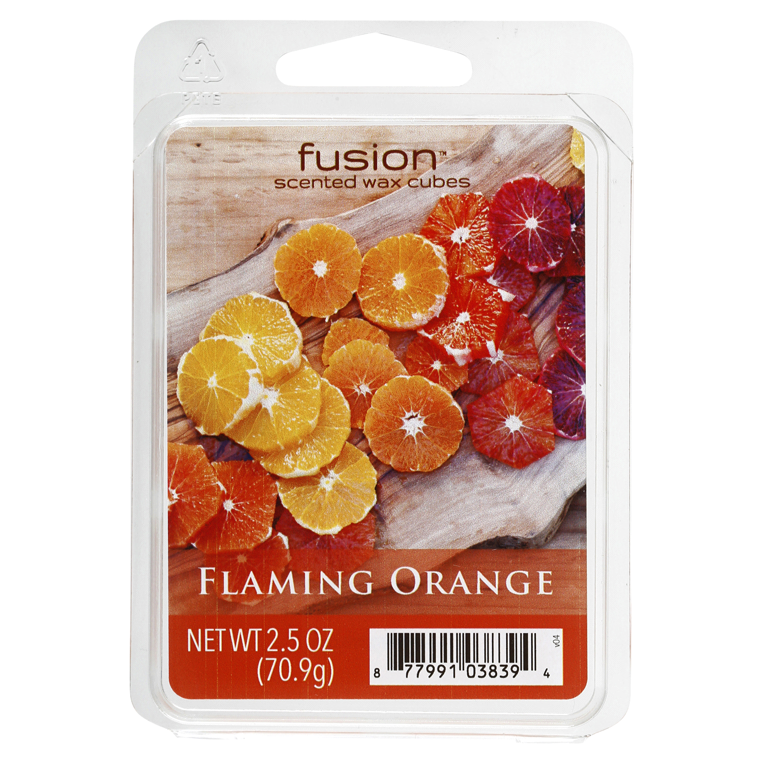 slide 1 of 1, Fusion™ Scented Wax Cubes Flaming Orange, 6 ct; 2.5 oz