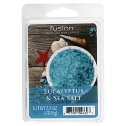 ScentSationals Fusion Eucalyptus & Sea Salt Scented Wax Cubes