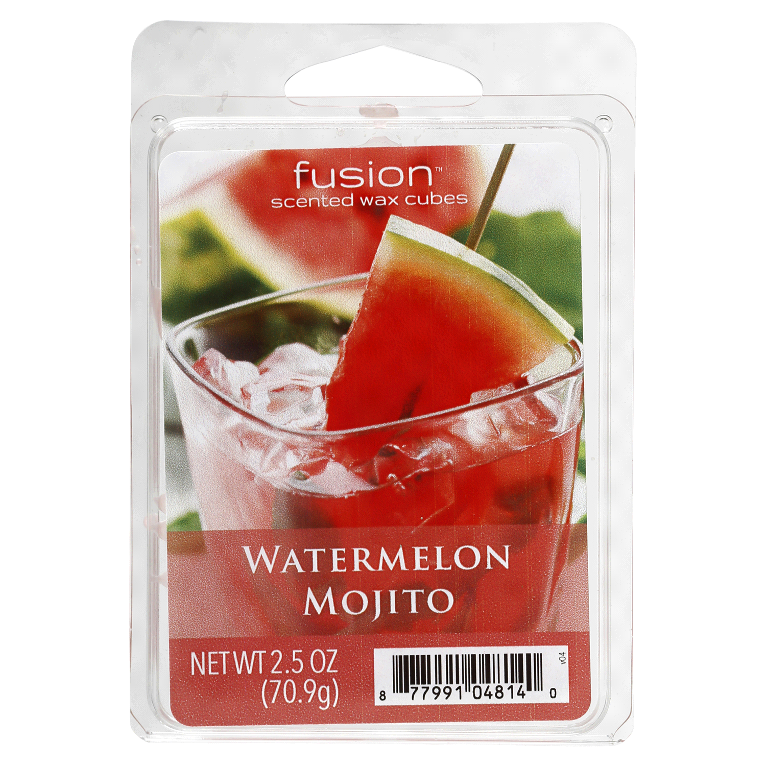 slide 1 of 1, Fusion Watermelon Mojito Scented Wax Cubes, 2.5 oz