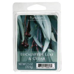 Fusion Eucalyptus Leaf & Cedar Scented Wax Cubes