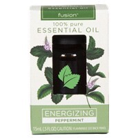 slide 3 of 5, Fusion 100% Pure Energizing Peppermint Essential Oil 0.5 fl oz, 0.5 fl oz