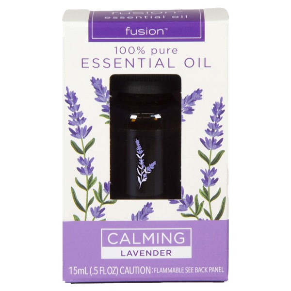 slide 2 of 5, Fusion 100% Pure Calming Lavender Essential Oil 0.5 fl oz, 0.5 fl oz