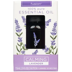 Fusion 100% Pure Calming Lavender Essential Oil 0.5 fl oz