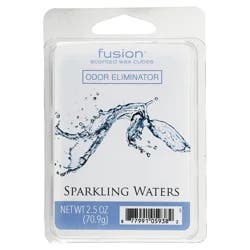Fusion Sparkling Waters Odor Eliminator Scented Wax Cubes