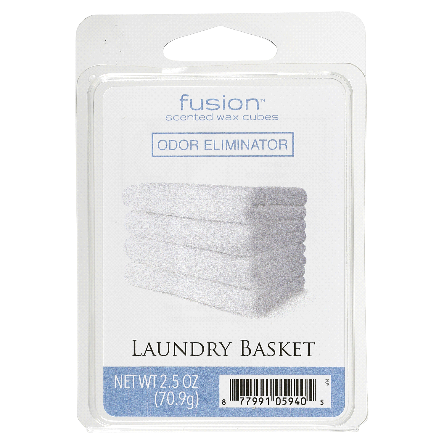 slide 1 of 1, Fusion Laundry Basket Scented Wax Cubes, 2.5 oz
