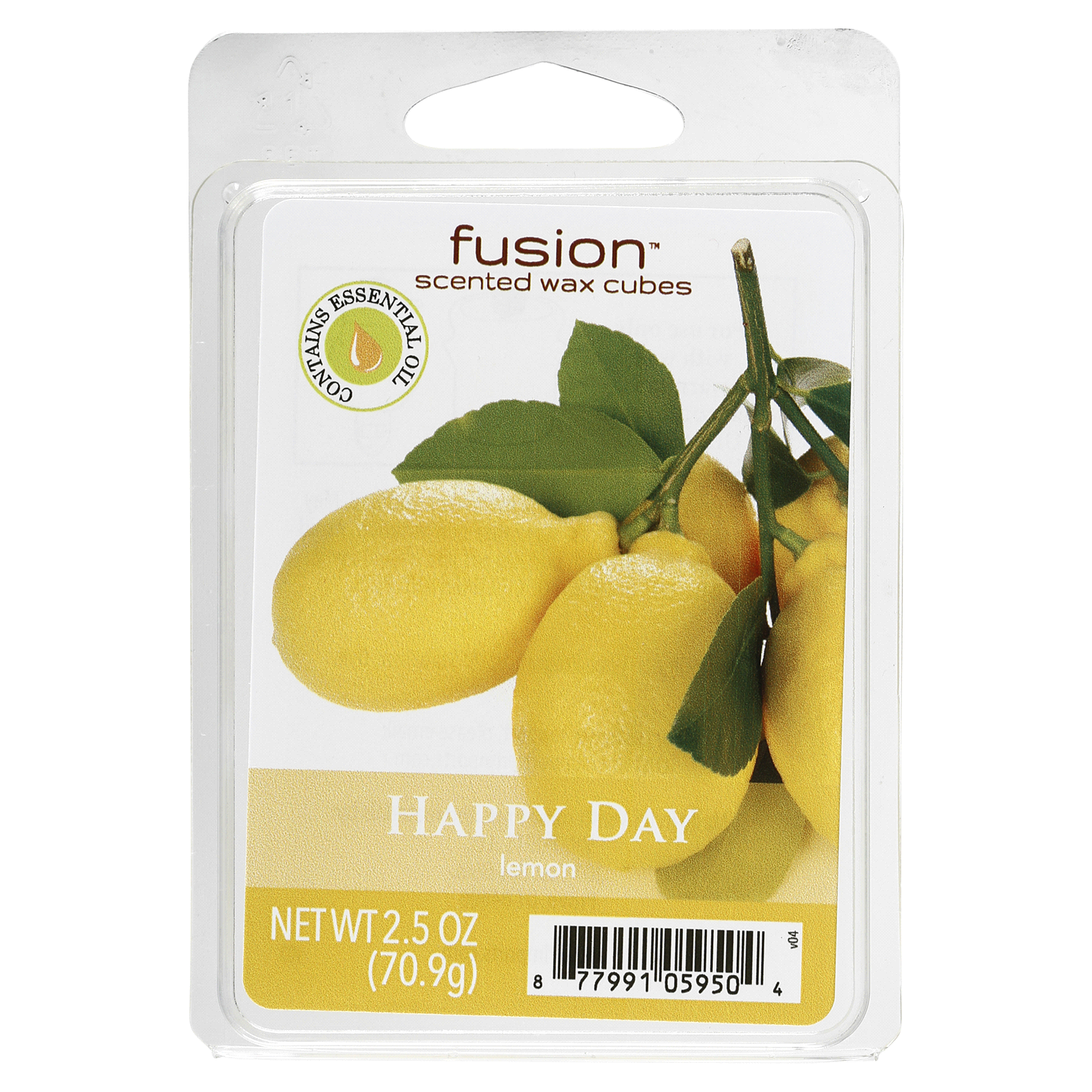 slide 1 of 1, Fusion Happy Day Scented Wax Cubes, 2.5 oz