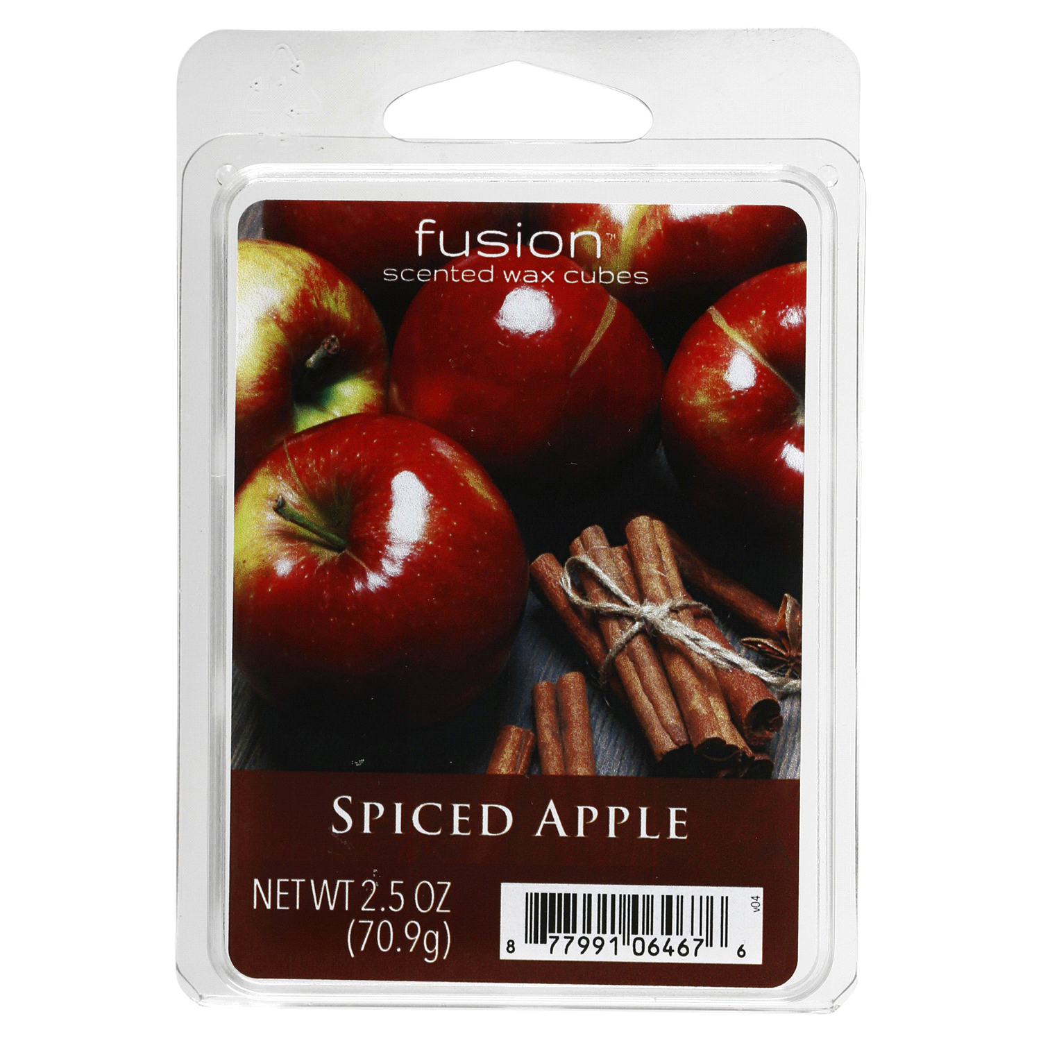slide 1 of 1, Fusion Spiced Apple Scented Wax Cubes, 2.5 oz